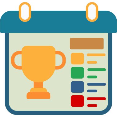 Kupa kabı vektör simgesi modern basit illüstrasyon