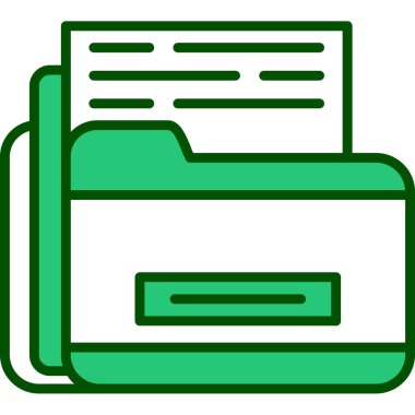 Dosya. Web simgesi basit tasarım
