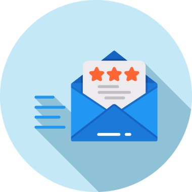 e- posta ileti vektörü simgesi