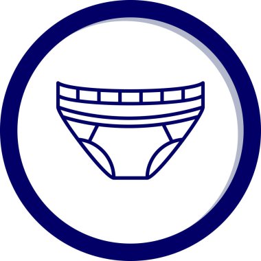 Kısa simge vektör illüstrasyonu