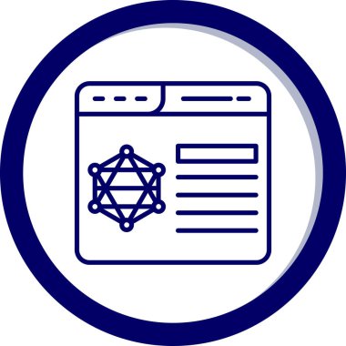 seo modern simgesinin vektör illüstrasyonu