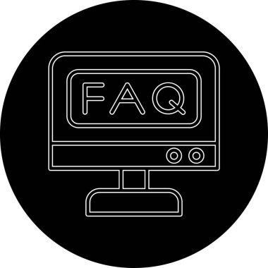 Seo simgesinin vektör illüstrasyonu