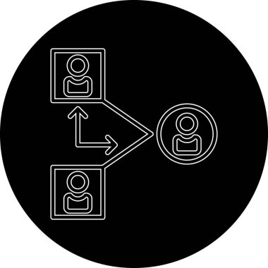 seo modern simgesi, teknoloji ve pazarlamanın vektör illüstrasyonu