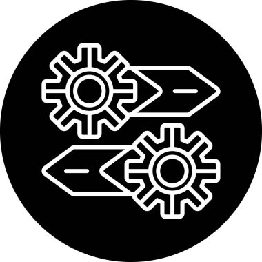 seo modern simgesinin vektör illüstrasyonu