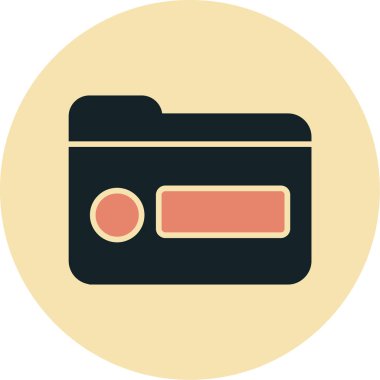 Banka kartı vektör resimleme simgesi