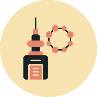 Vektör illüstrasyonu, silo simgesi