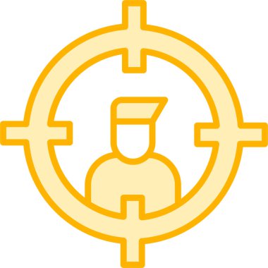 iş insanları simgesi vektör illüstrasyonu