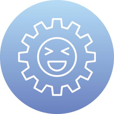 Gülen surat. Web simgesi