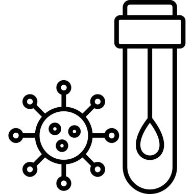 Test tüpü. Basit resimleme