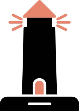 Bina. Web simgesi basit illüstrasyon