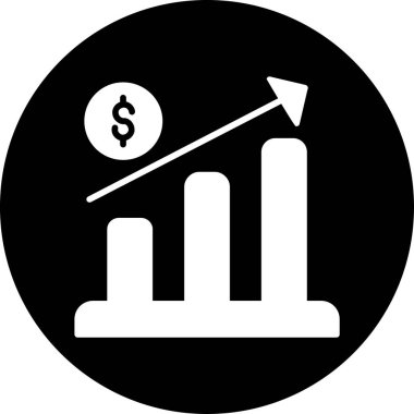 Büyüme. Web simgesi basit illüstrasyon