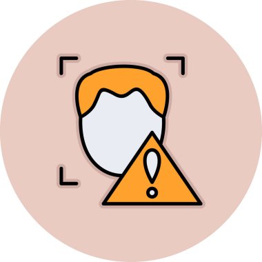 Vektör konumu simge illüstrasyonu