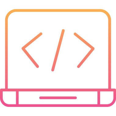 Bilgisayar web simge vektör çizim