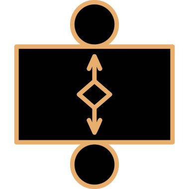 ok simgesi vektör illüstrasyonu