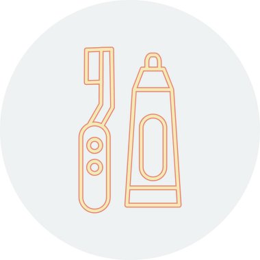 saç kurutma simgesi vektörü ince çizgi biçimi