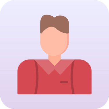 avatar kişi simgesi düz stil