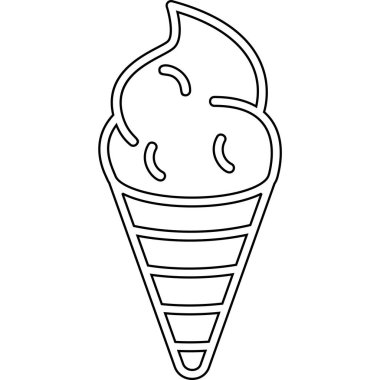 dondurma ikonu, satır biçimi