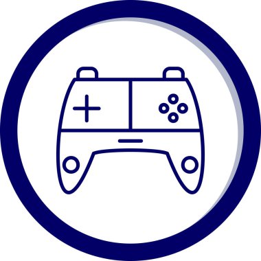 Oyun. Web simgesi basit illüstrasyon