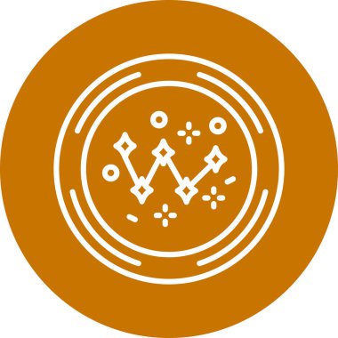 Eşsiz kar tanesi vektör simgesi