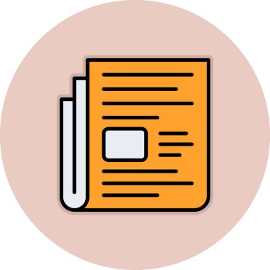 Modern b 'nin vektör illüstrasyonunda belgenin eksik simgesi