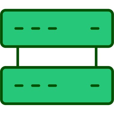 Modern bir simgenin vektör illüstrasyonu