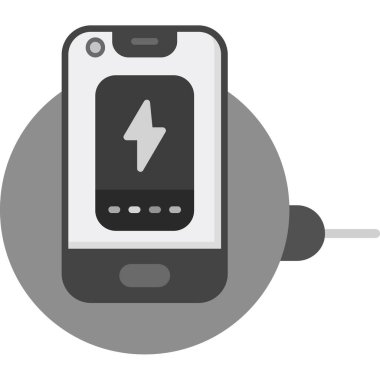 pil şarj ikonlu akıllı telefon