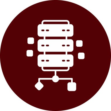 İş ve finans simgesinin vektör illüstrasyonu