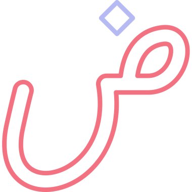 Mıknatıs Web simgesi basit illüstrasyon