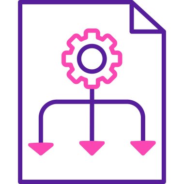 Ayarlama. Web simgesi basit illüstrasyon