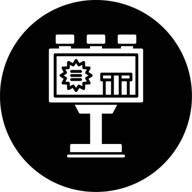 Modern bir simgenin vektör illüstrasyonu