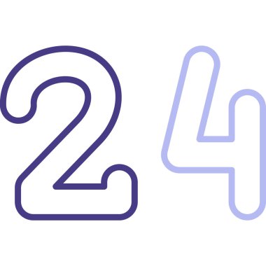 224 numaralı logo simgesi tasarım şablonu