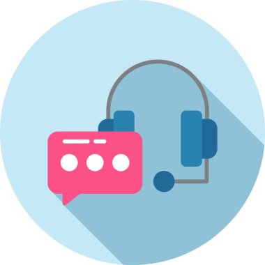 Radyo. Web simgesi basit illüstrasyon