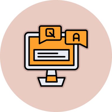 web simgesi, dizüstü bilgisayar vektör illüstrasyon