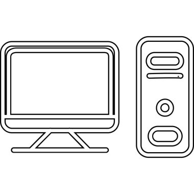 bilgisayar faresi simge vektör tasarımı
