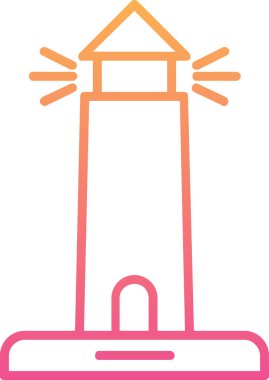 fener ağ simgesi basit illüstrasyon