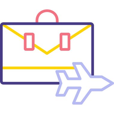 Modern simgenin vektör illüstrasyonu