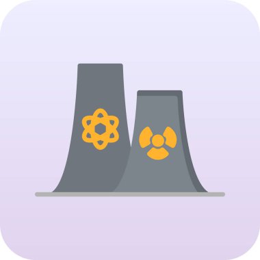 Fabrika simgesinin vektör illüstrasyonu