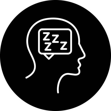 Bir uyku tulumunun vektör çizimi