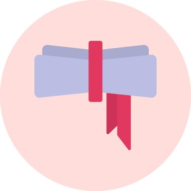 kurdele simgesi, modern tasarım illüstrasyonu