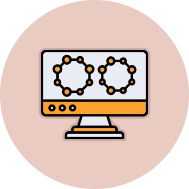 Web tasarım vektörü simgesi