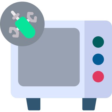 elektrik makine vektör simgesi