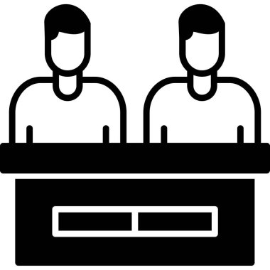 konferans toplantı simgesi