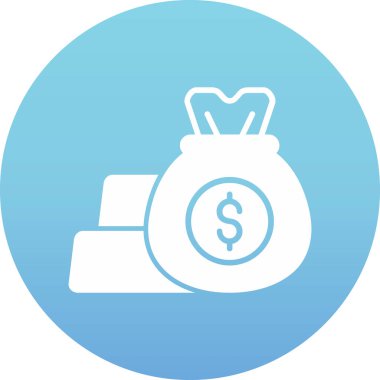 Dolar simgesi vektör illüstrasyonu