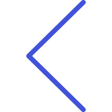 Mavi ok simgesi. vektör çizim