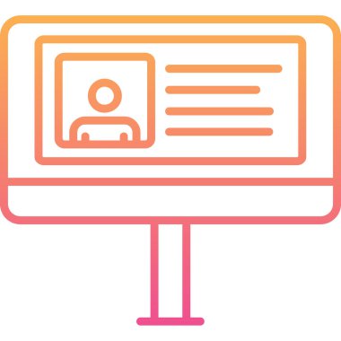 seo modern simgesinin vektör illüstrasyonu