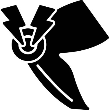 İngiliz anahtarı. Web simgesi basit illüstrasyon