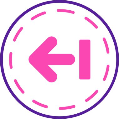 Web için doğru yön ok simgesi