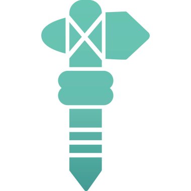 Balta simgesi vektör illüstrasyonu