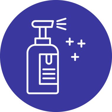 Sprey. Web simgesi basit illüstrasyon