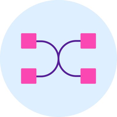 seo modern simgesinin vektör illüstrasyonu